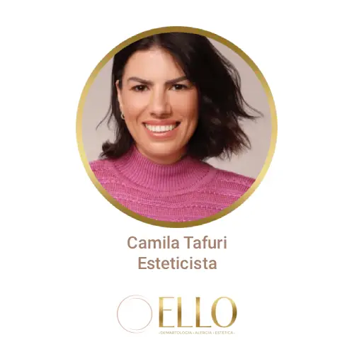 Ello Clínica Dermatologia Rio de Janeiro - imagem de destaque Esteticista Camila Tafuri